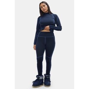 Halfdays Hallie Midweight Merino Wool Legging NWT